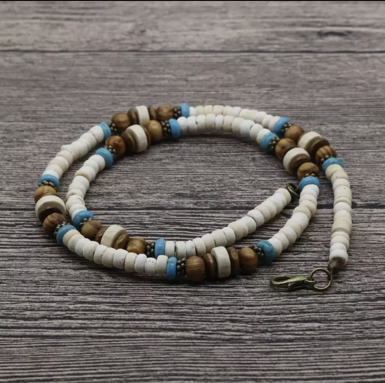 Men's Beaded Tribal Necklace Coir Surf 750e3a2e 9782 42f5 b107 41c375193dbe