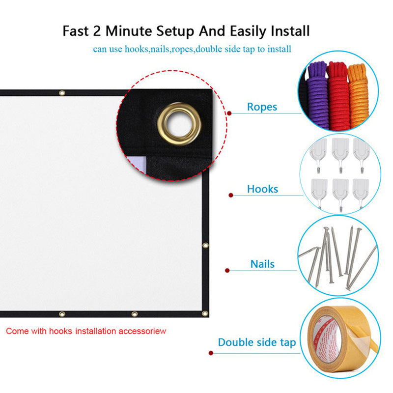 Shadow screen projector screen 751646269233