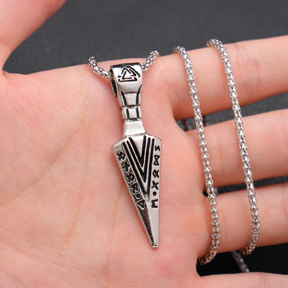 Personalized Pendant Vintage Crowe Men's Casting Necklace 751efa5f 924b 40da b215 c0d94502ac56