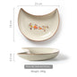 Household Ceramic Moon Platter Tableware 7520e689 5ea9 496a 90e2 0b721f305a3d trans