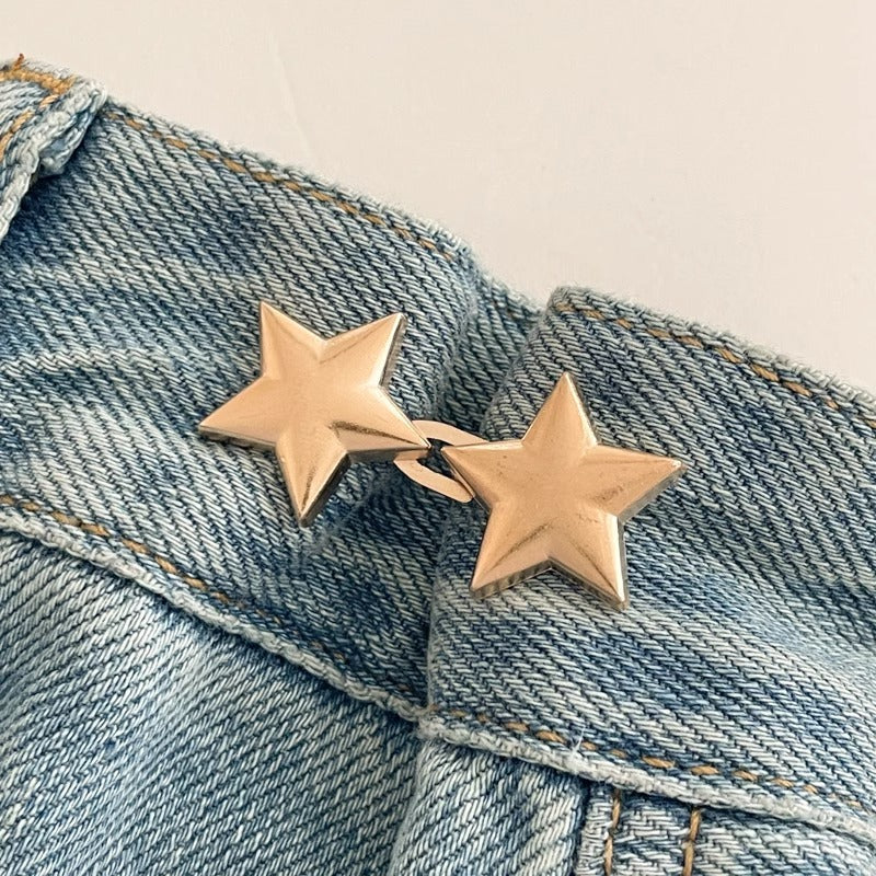 Five-pointed Star Belt Buckle Pants Waist Of Trousers Tightening Artifact 7533db76 fa00 48f1 b5b9 1e995141d5bf