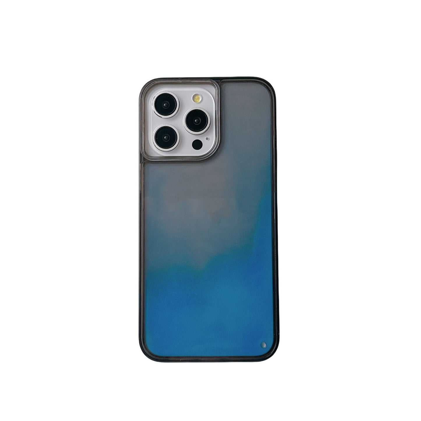 Luminous Quicksand Phone Case Luminous Soft Edge Hard Backboard - 图片 5