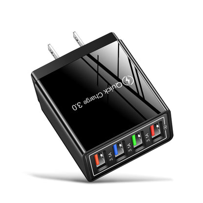 USB Charger Quick Charge 3.0 4 Phone Adapter For Tablet Portable Wall Mobile Charger Fast Charger - 图片 36