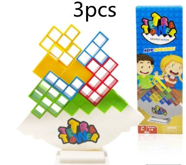 Balance Stacking Board Games Kids Adults Tower Block Toys For Family Parties Travel Games Boys Girls Puzzle Buliding Blocks T