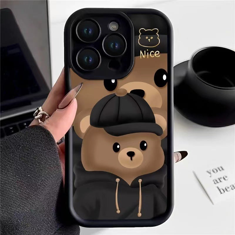 Cool Cute Bear Phone Case Cute Personality 758c0268 30f4 4b31 941f f3a8d59bca6c