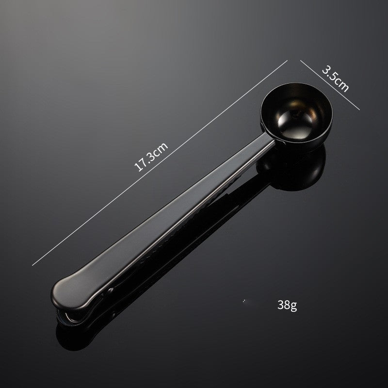 Stainless Steel Coffee Spoon  Bag Sealing Clip 75a07a74 abab 452c 9d17 a576a0f82b79