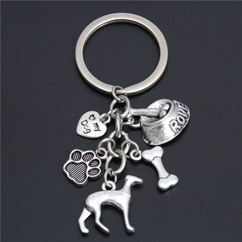 Small Animal Pet Dog Heart Keychain 75aee844 f28f 4a7b af90 0366ce0e9d4b