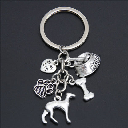 Small Animal Pet Dog Heart Keychain 75aee844 f28f 4a7b af90 0366ce0e9d4b