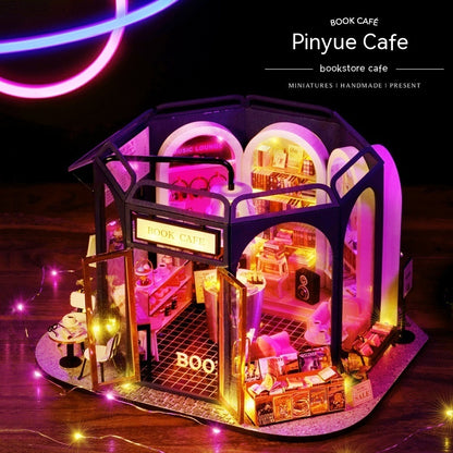 Cute Room Diy Cottage Tasting Cafe Wooden Hand-assembled Villa Model 75c2bb08 8e8c 47de bf52 b9d69d70ba78