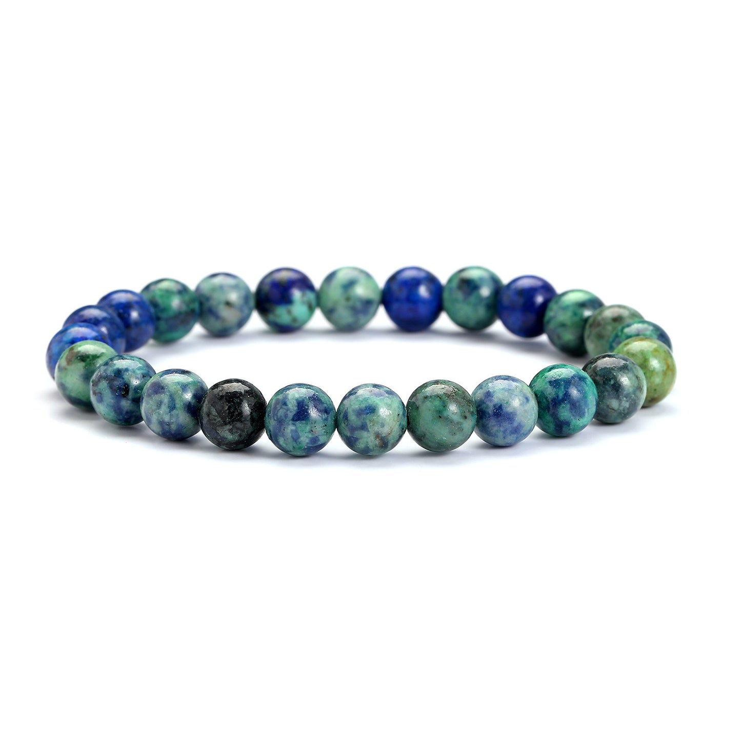 Unakite Bracelet Single Circle 8mm Natural Stone Bracelet Minimalist Blue Grain Stone Daily Bracelet 75c6a410 da64 456b 8339 