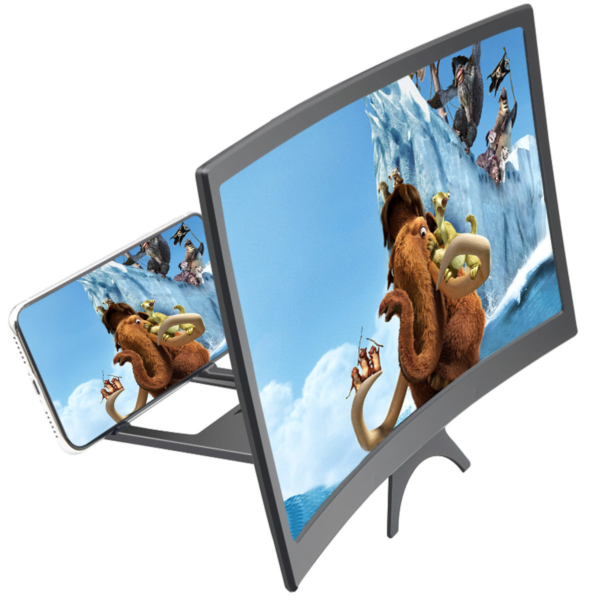 Mobile Phone Amplifier 12-inch Curved Mobile Phone Screen Amplifier - 图片 5
