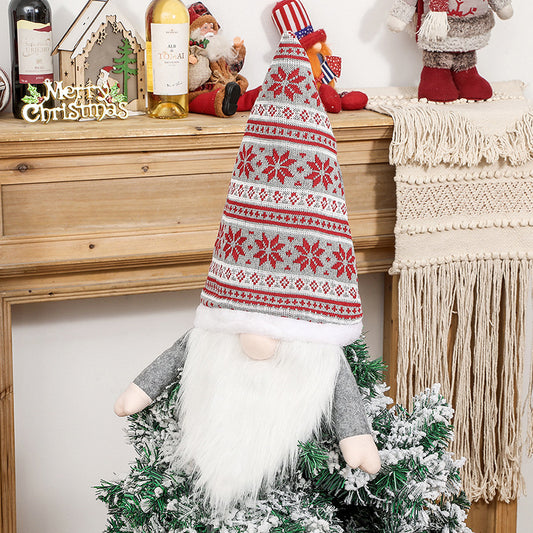 Christmas Tree Hat Forest Elderly Tree-top Star Home Decorations Arrangement Products 75cb4bfd d0d7 40d9 befb 8faeed1ad57e