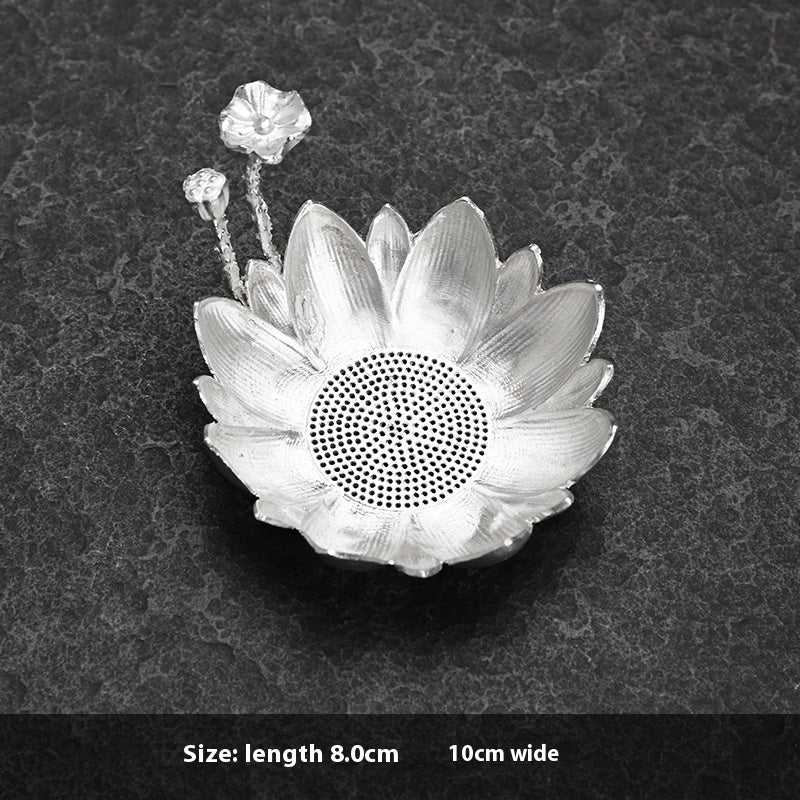 Creative Tea Strainer Tin Tea Funnel Pure Tin Tea Set 75dbf8e9 3a84 4e35 9ab0 f224bc4925af trans