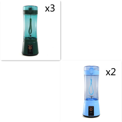 Portable Electric Fruit Juicer Wireless USB Rechargeable Mini Mixer Multifunction Summer Smoothie Blender Machine Kitchen Sup