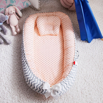 Cotton crib bed 760520401095