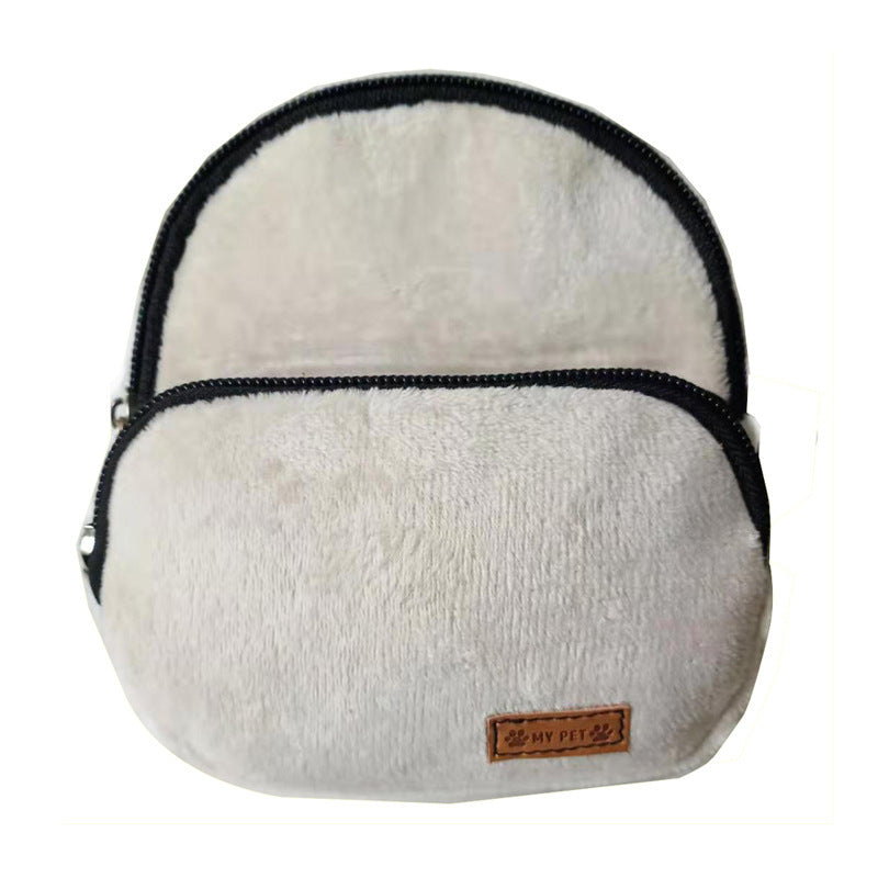Flannel Cat Dog Portable Backpack For Snacks 760df68f 35be 4dfb 983b 2925cf7dadec