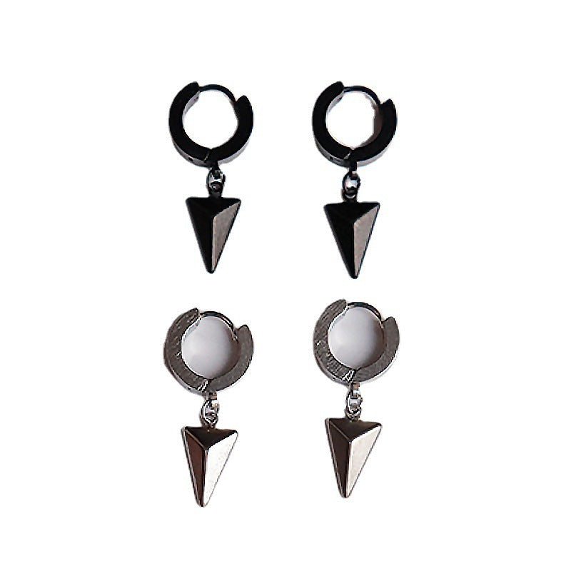 Earrings Stainless Steel Triangle Pendant 7612abaa 691f 4acc 85ba 2d47c88d7257