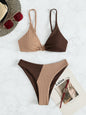 Solid Color Stitching Bikini 762306b3 272b 4898 8513 dfceb6771abc