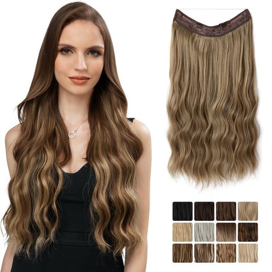 European And American Style Women Corn Curler Fishing Thread Long Curly Hair  Wig 762a610a 93b4 4780 827e 90d2a3fe98e8