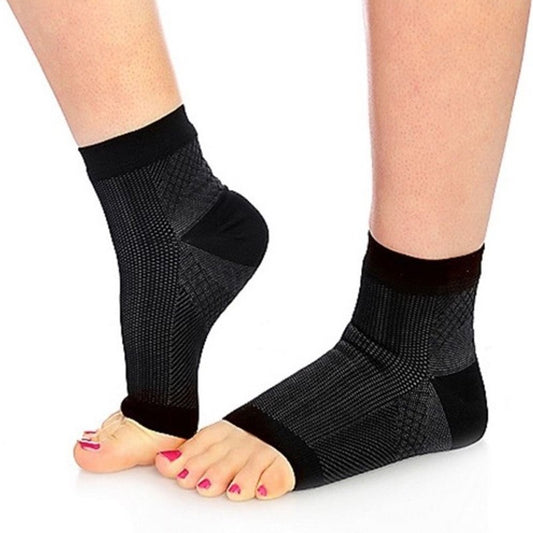 Anti-Fatigue Compression Foot Sleeve Sock 1 PAIR 763771124842