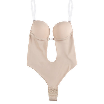 Invisible Shoulder Strap Backless Bra Bra Seamless One-piece Shapewear 7637c44a d14a 41dd 907b 9dede7348ea2