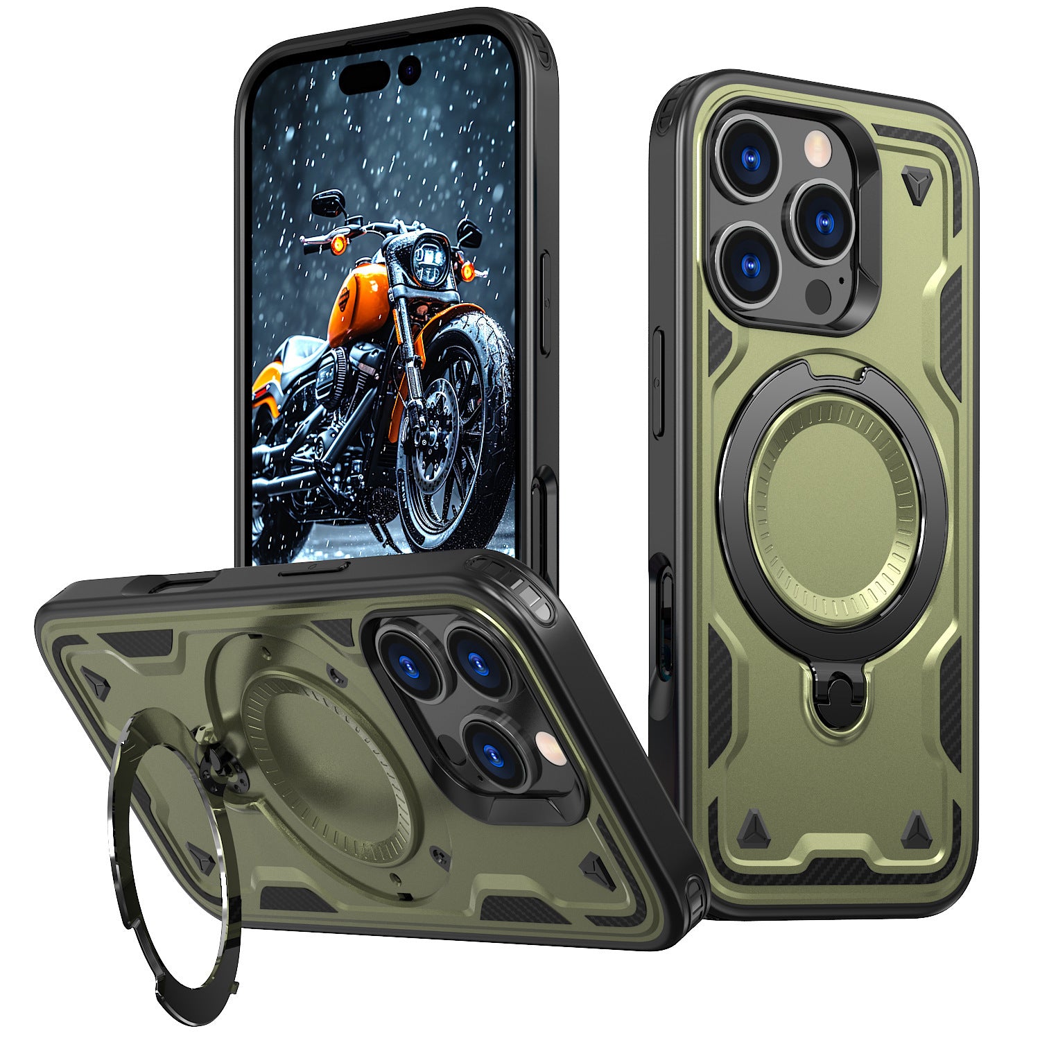 Simple Magnetic 360 Rotating Bracket Phone Case 763ad160 6cba 448e 8991 b99bbc3e372a