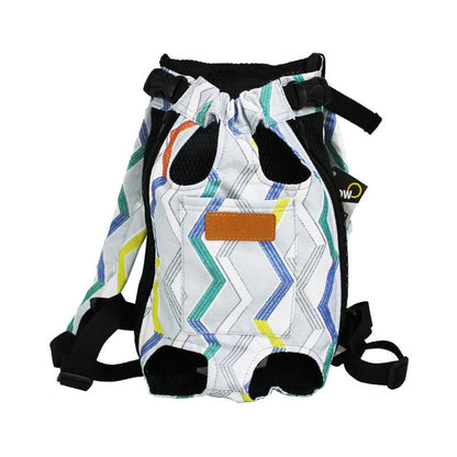 Portable Breathable Comfortable Pet Four-leg Canvas Backpack 763dd0f4 8928 4911 9e46 df163fb6e676
