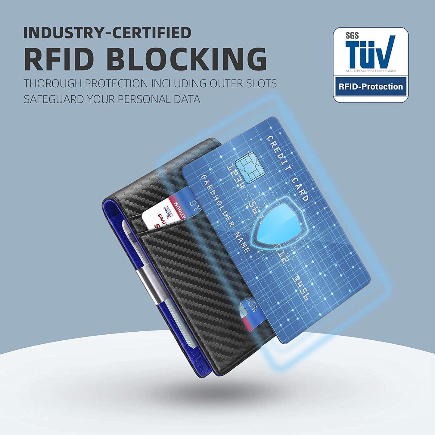 PU Leather Multiple Card Slots Anti-theft Wallet Card Holder 763e6fb4 8382 417d bf14 0a0e53bdc709