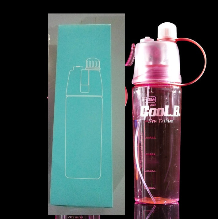 Sports Water Plastic Bottle Outdoor Creative Mist Spray with Leak Proof Portable Drinking Cup 763f7666 bb85 4bf9 bfd1 72610e7