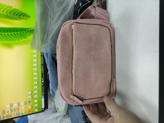 Leisure And Versatile Synthetic Leather Women's Waist Bag 764e8cc0 f8ed 4926 af62 b3455c0f2f59