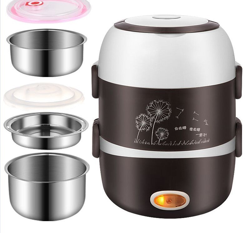 Multi-function electric cooking lunch box 765047357513