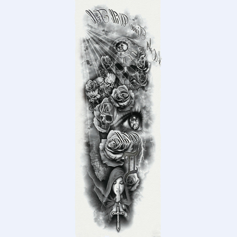 Full arm tattoo stickers