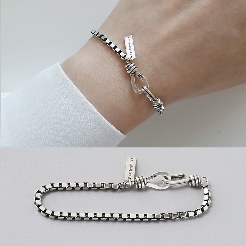 Silver Bracelet Female Couple Bracelet 765e6c6f 6ea5 4b6e 9c44 9db47ad58ae3