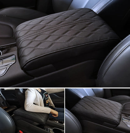 Four Seasons Universal Automobile Armrest Box Cover Heightening Insole Car Memory Foam Armrest Box Mat 76628f2c 3444 44c5 949