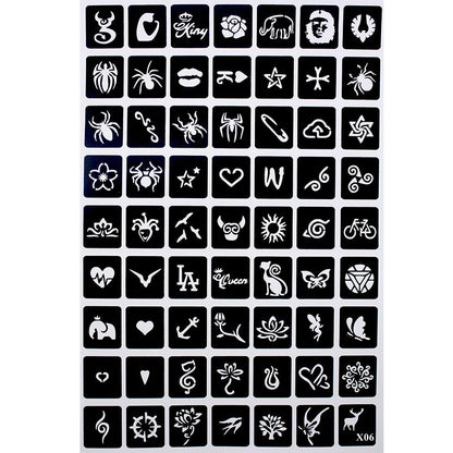 Hollow Tattoo Mold Women's Spray Paint 767279cc 8227 4f17 9ba2 bcd8aa94a5f3
