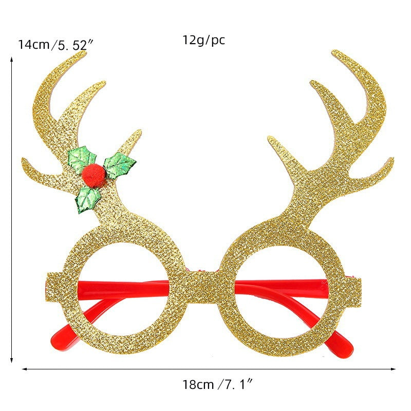 Christmas Creative Party Gathering Dress Up Glasses 76727b53 e697 47ee b0ae 84a8208fcc94