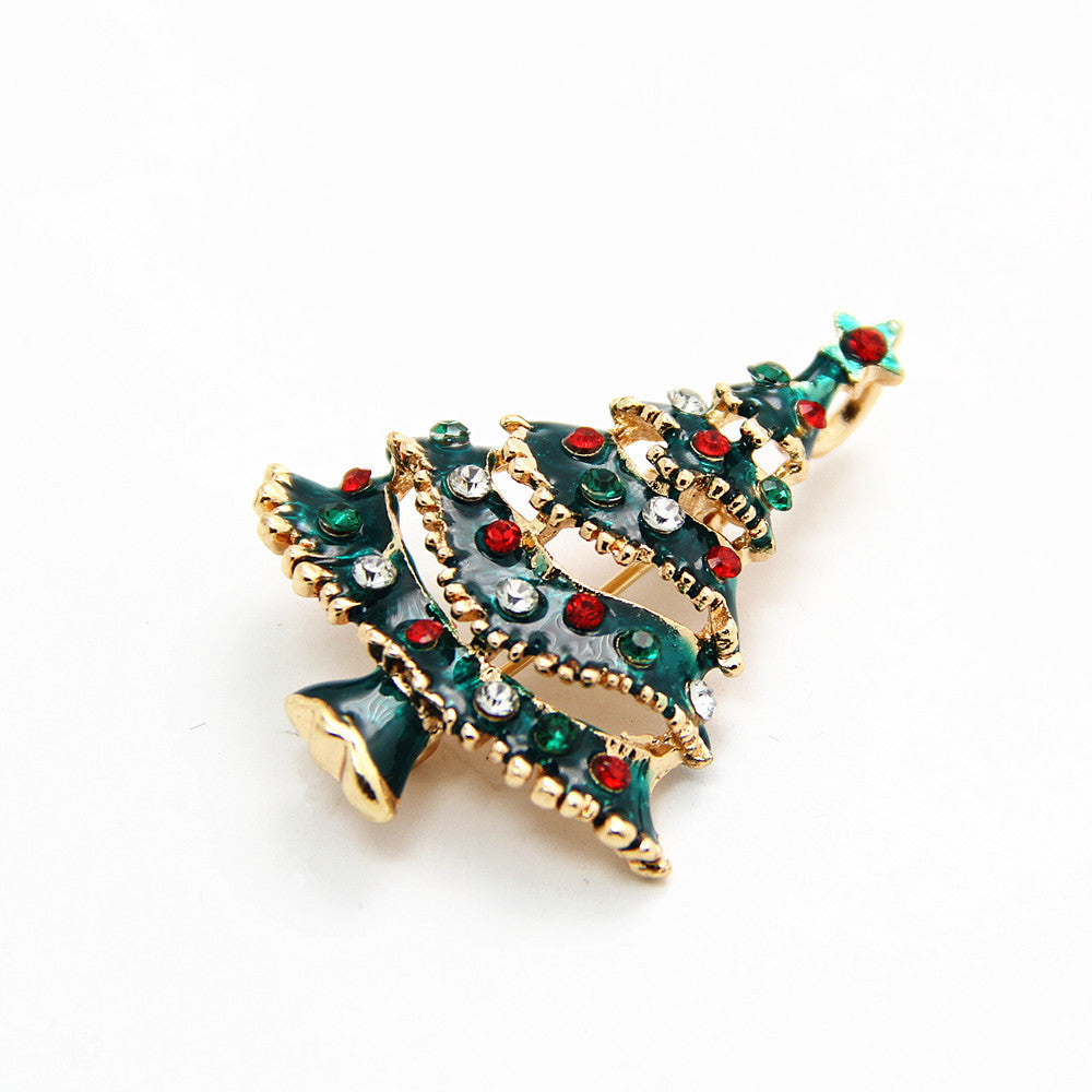 Christmas Tree Brooch Pin Women Girls Jewelry 767631640540