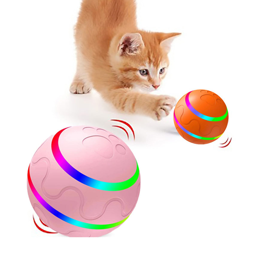 Pet New Cat Wicked Ball Toy Intelligent Ball USB Cat Toys Self Rotating Ball Automatic Rotation Ball 76793067 f037 4f84 9c63 