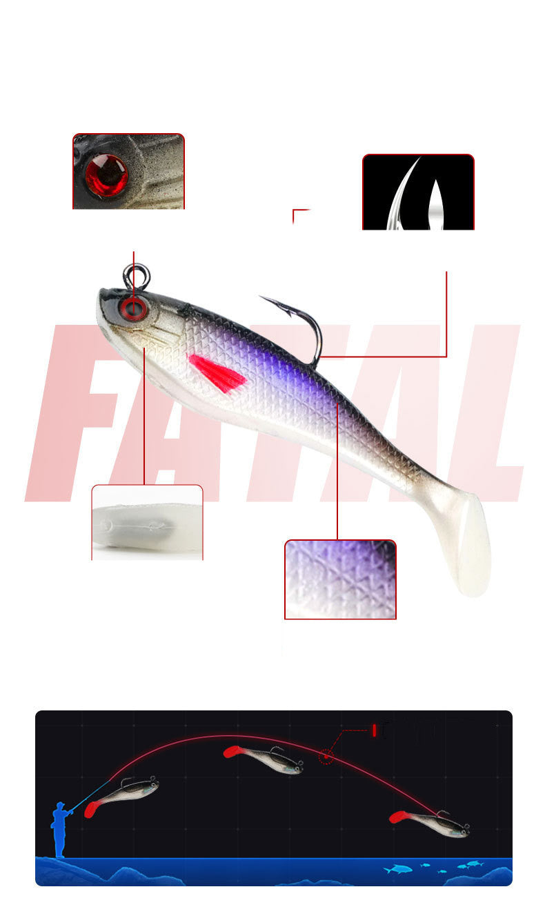Silica Gel With Hook Luminous Simulation Color Soft Bait 767d9b06 72ce 408b b9e2 1dc2669b865a