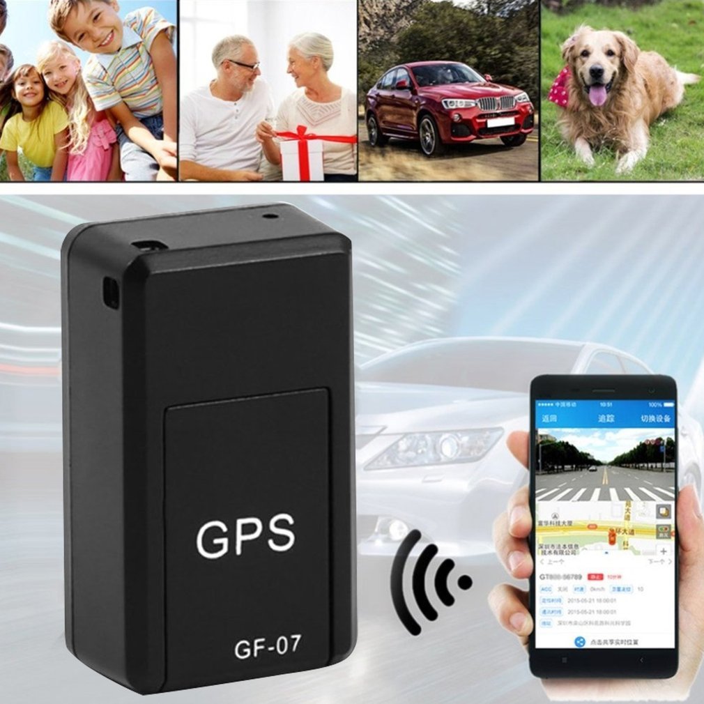 Car Tracker Magnetic Mini Car Tracker GPS Real Time Tracking Locator Device Recordable Anti-lost Rechargeable Locator 768171a