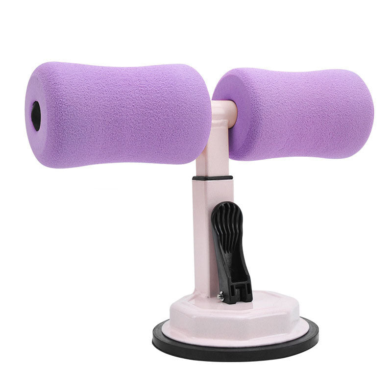 Sit-up Trainer Crunch Bar Floor Assistant Ankle Support Exercise Stand Padded Workout Equipment for Home Gym Gear 76818639694