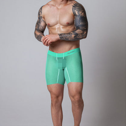 Transparent Ultra-thin Ice Silk Men's Boxer Sports Short-length Pants 76854568 9cfe 4dcf 9d8c 5715ea38a7db
