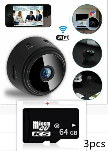 A9 Magnetic Suction Security Camera HD Camera Smart Infrared Night Vision Home 76a39766 fe7f 4f41 bf7a 635dc4dd3b01