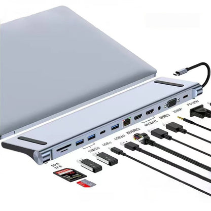 Type-c 7-in-1 Expansion Dock HDMI Projection Screen Usb Hub30 Multi-function Cable Seperater - 图片 15