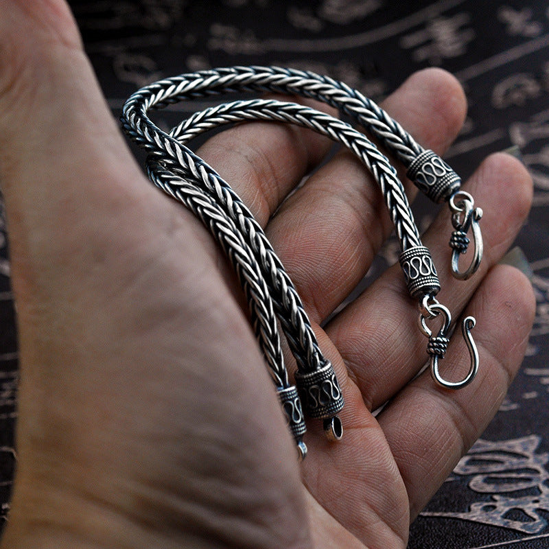 Vintage Braided Keel Bracelet Men 76b9f2e3 c0a0 43ce a1fa f024275ebc24