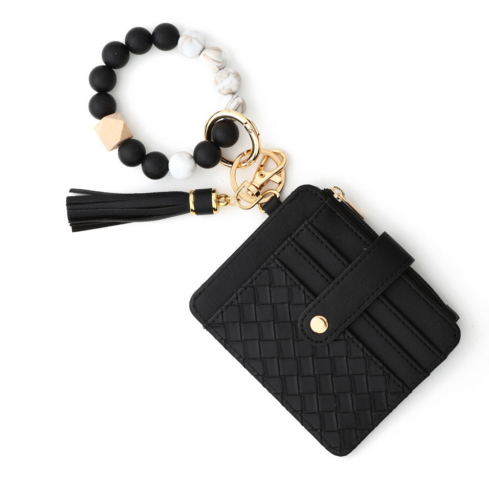 European And American Silicone Beads Wrist Multi-layer Large-capacity Coin Purse 76e8bdef 9085 4094 b504 af74e468d6cc