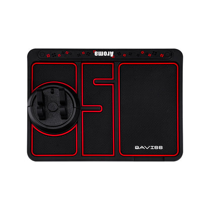 Non-Slip Car Phone Pad For 4-in-1 Car Parking Number Card Anti-Slip Mat Auto Phone Holder Sticky Anti Slide Dash Phone Mount 