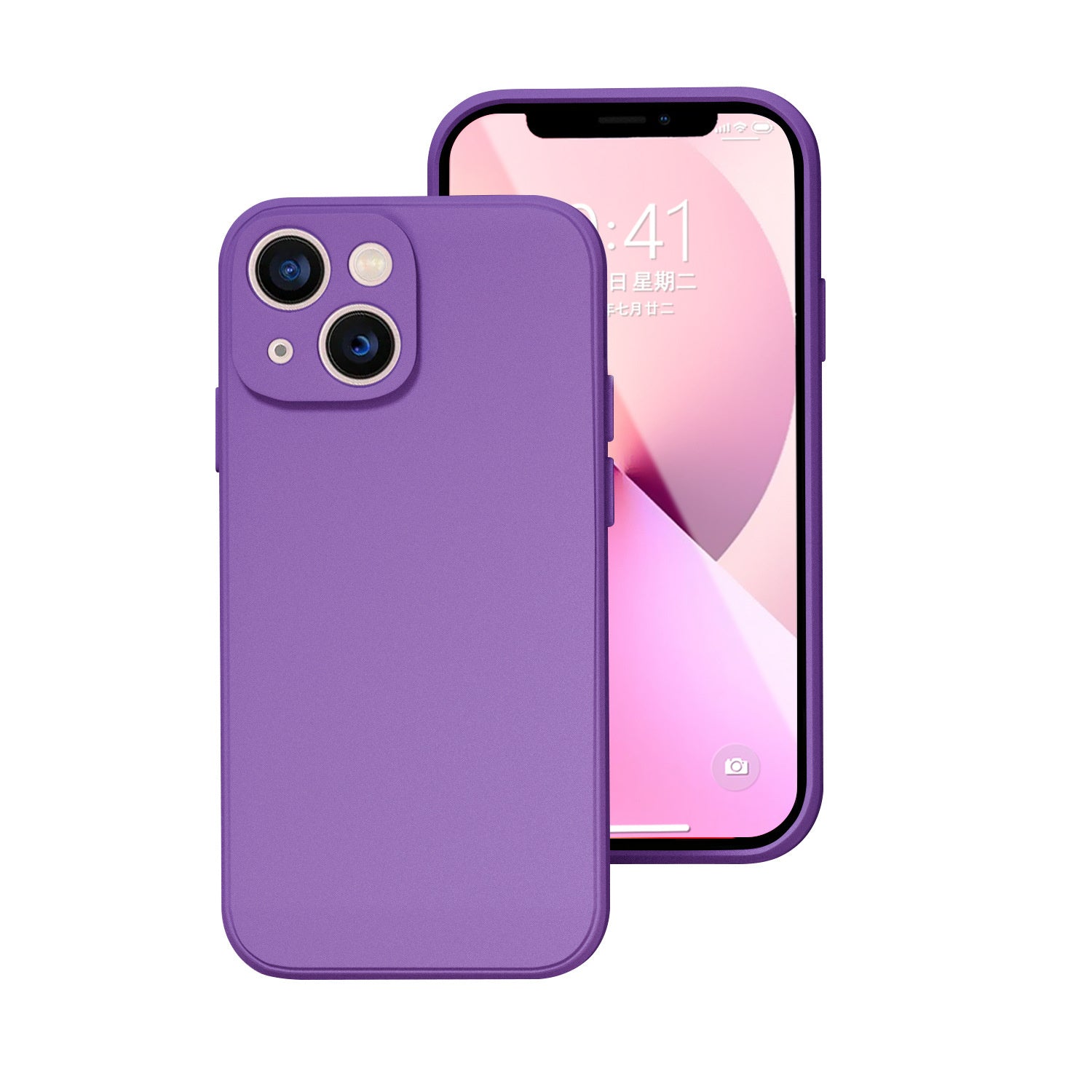 Solid Color Tpu Soft Shell Frosted Protective Cover - 图片 5