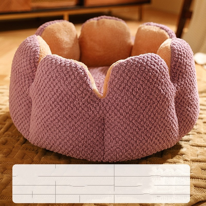 Soft And Warm Cactus Petal Pet Nest 770dc44c 5c15 4f4f bf40 62755468e6c7