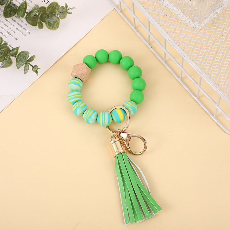 Silicone Beads Wrist Keychain Color 77109bca 0d3c 4354 bcba cce518ba0840